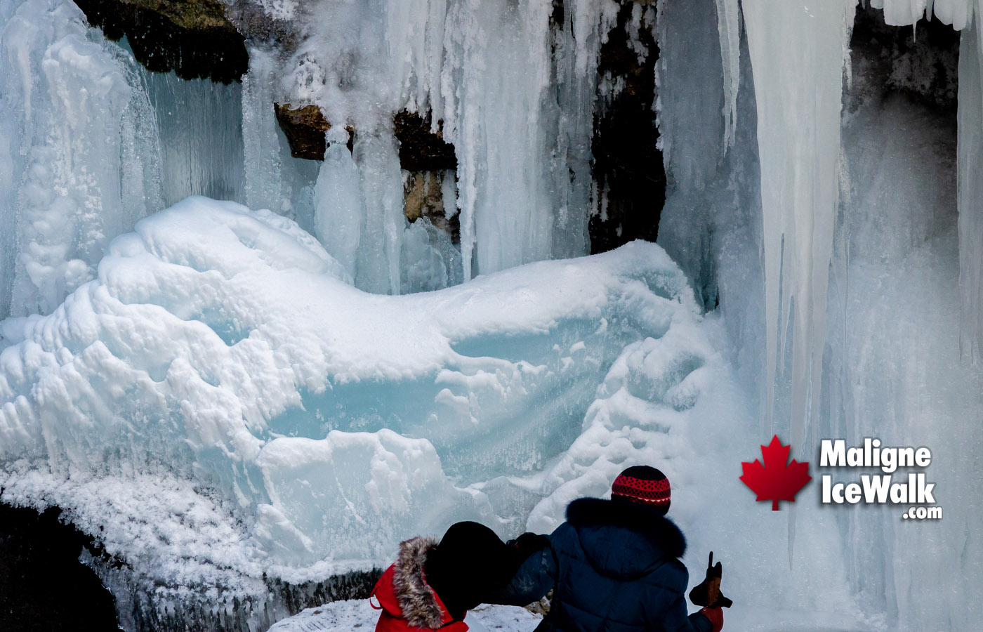 Evenings Inside Maligne Canyon Ice Walk